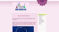 Desktop Screenshot of beadallaboutit.net